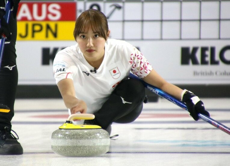 小野寺佳歩に代わって出場した小林未奈の活躍も光った　©JIJI PRESS