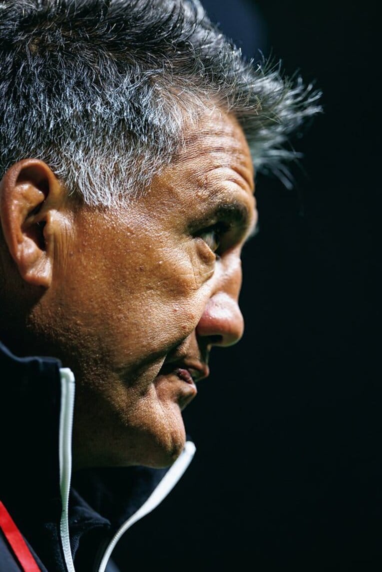 日本代表HCのジェイミー・ジョセフ　©Kiishi Matsumoto