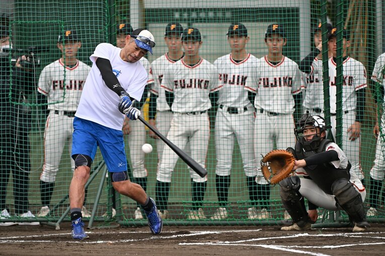 22年12月の富士高校の練習　©Naoya Sanuki