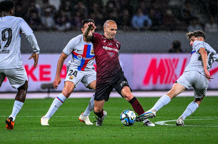 以前はイニエスタのイベント会社を通じて開催されていたという　©Takuya Sugiyama