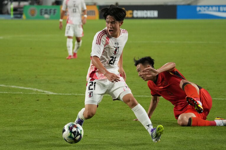 今大会で積極起用された佐藤龍之介　©Masashi Hara/Getty Images
