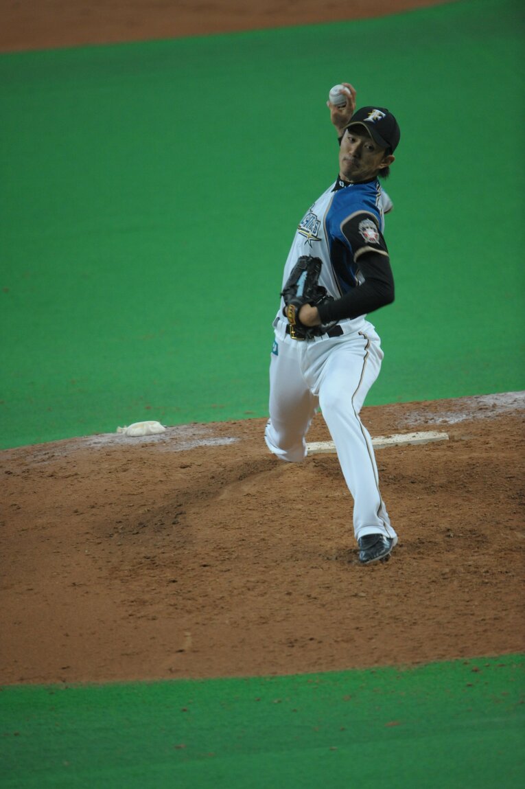 日本ハム時代の増井浩俊（2011年）　©︎Naoya Sanuki