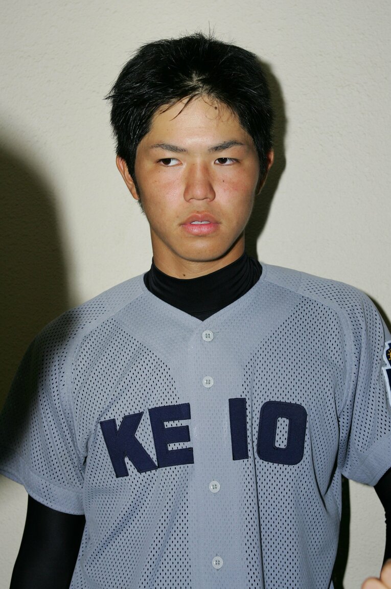 「力道山の孫」田村圭は慶応高、慶応大野球部のエースだった　©BUNGEISHUNJU