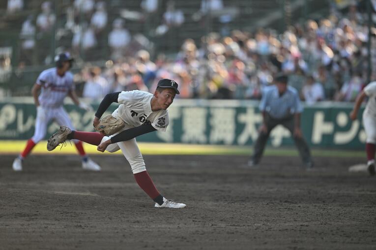 大阪桐蔭・前田悠伍（2022年夏）©︎Hideki Sugiyama