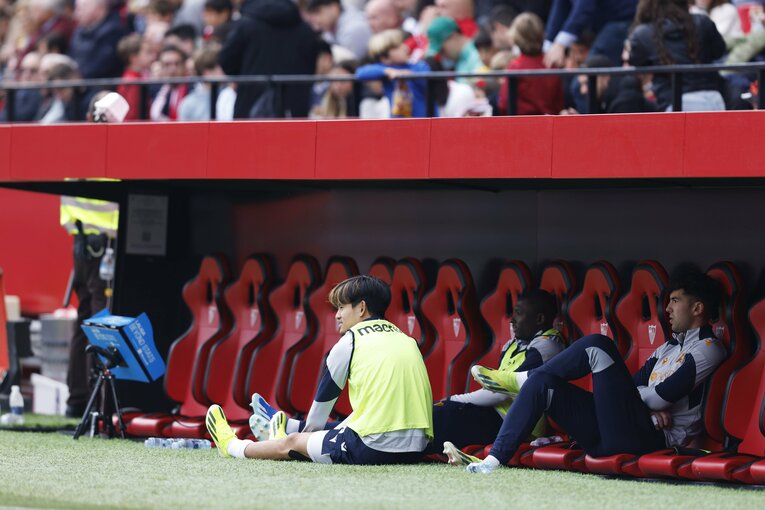 セビージャ戦　©Daisuke Nakashima