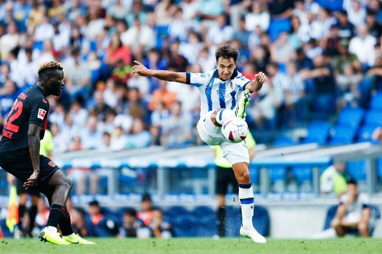 ソシエダの心臓部、中盤のスビメンディ