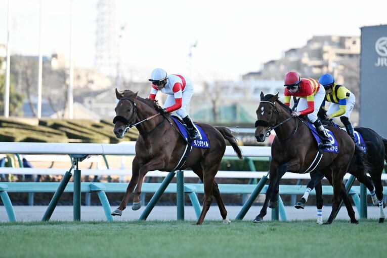 2024年のダービー馬ダノンデサイル。有馬記念では積極果敢に逃げの手を打った　©Keiji Ishikawa