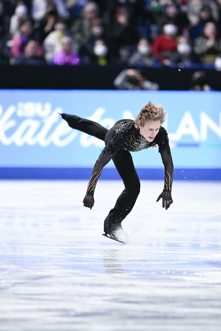 GPファイナルで圧巻の優勝を果たしたイリア・マリニン　©Asami Enomoto