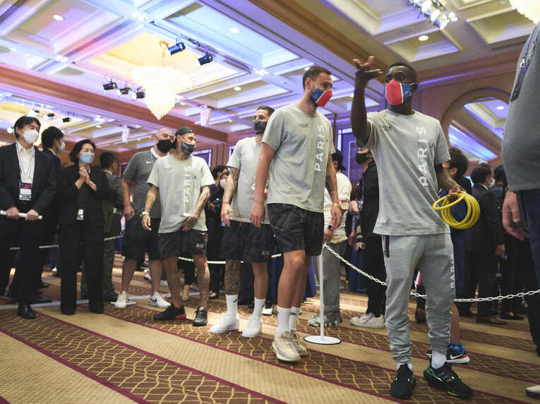 7月19日のレセプションパーティー　©Yuki Suenaga