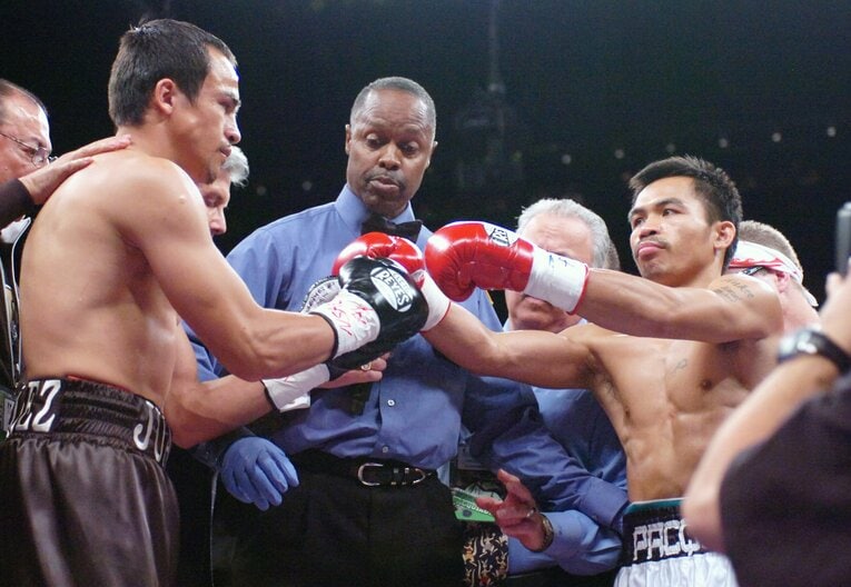 2008年3月、宿敵ファン・マヌエル・マルケスと2度目の対戦