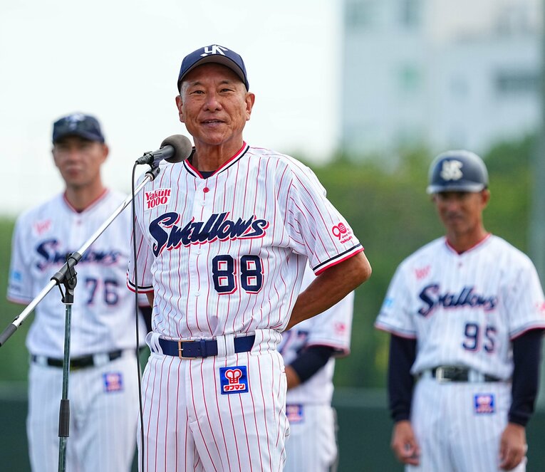 ヤクルト新監督に昇格する池山隆寛二軍監督　©SANKEI SHIMBUN