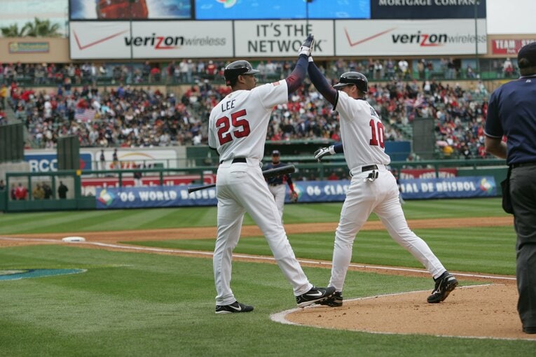 2006年WBC第2ラウンド、日本対アメリカ戦。　©Naoya Sanuki