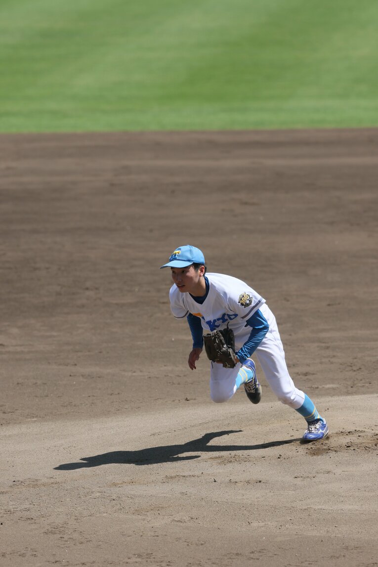 守備もうまい…　©Shigeki Yamamoto