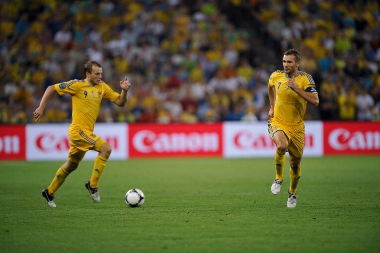 EURO2012でのウクライナ　©Takuya Sugiyama