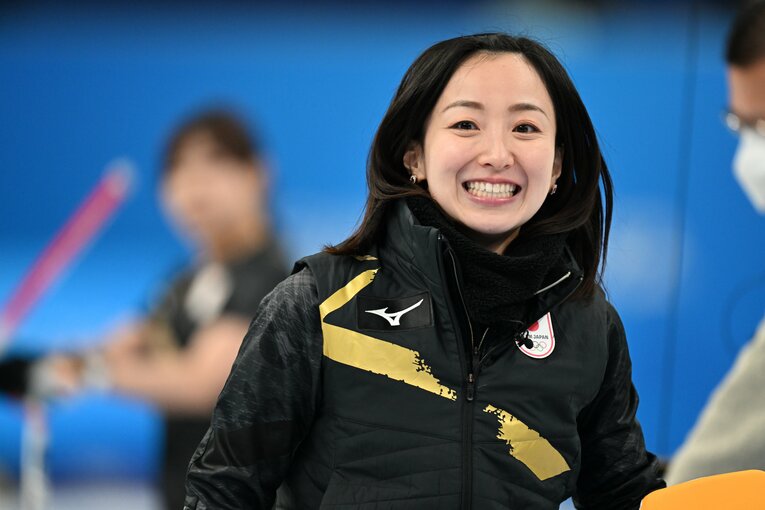 スキップの藤澤五月は準決勝のスイス戦でナイスショットを連発。日本を初の決勝に導いた　©Naoya Sanuki/JMPA