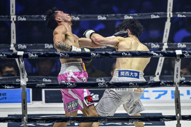 寺地拳四朗vs.アンソニー・オラスクアガ　©Takuya Sugiyama