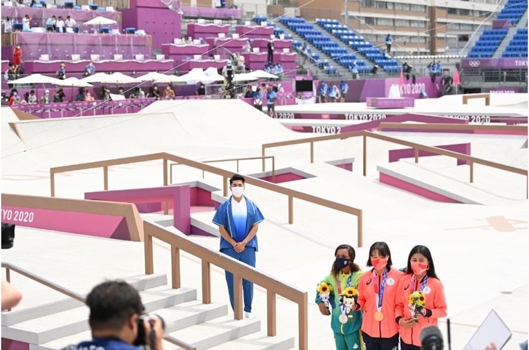 表彰式 ／ photograph by Naoya Sanuki/JMPA