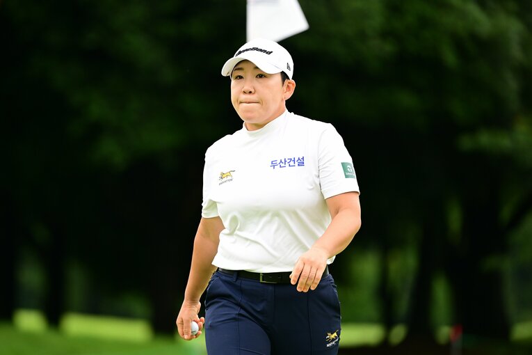 日本ツアーで長く第一線を戦い続ける申ジエ（38歳）　©︎Atsushi Tomura/Getty Images