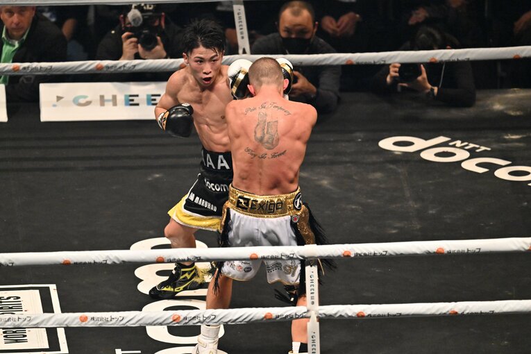 2022年12月13日／ポール・バトラー戦（WBA・WBC・IBF・WBO世界バンタム級王座統一戦）©Naoya Sanuki