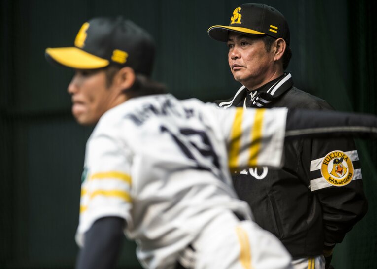 監督就任1年目（2015年）のキャンプで撮影 ©Takuya Sugiyama