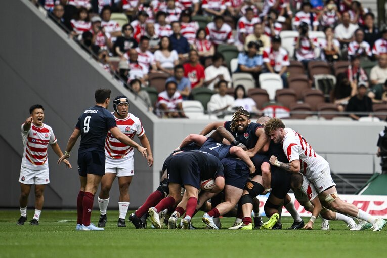 第二次エディー・ジョーンズHC体制の初陣となったイングランド戦　©Asami Enomoto