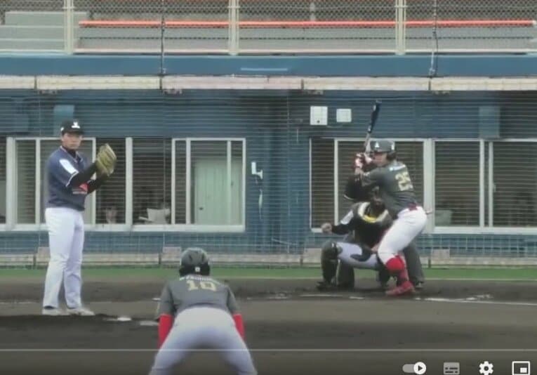 今井の打撃フォーム　©Kou Hiroo