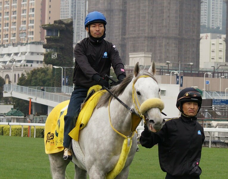 香港遠征時のスノードラゴンと大野