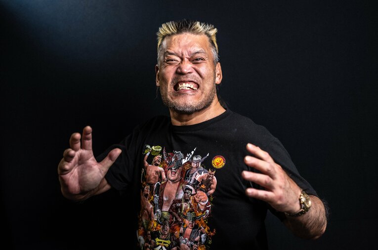 8月15日に引退試合を行い、35年のプロレスラー生活に別れを告げた天山広吉。にわかには信じがたい現役時代の秘話の数々を語ってくれた ／ photograph by Asami Enomoto