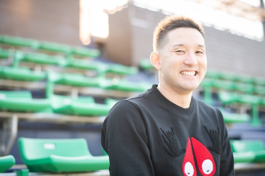 【独占インタビュー】杉谷拳士が語る国歌熱唱秘話と夏の大失速…“レベチ”だった中田翔は「スピードが違う」<Number Web> photograph by Nanae Suzuki