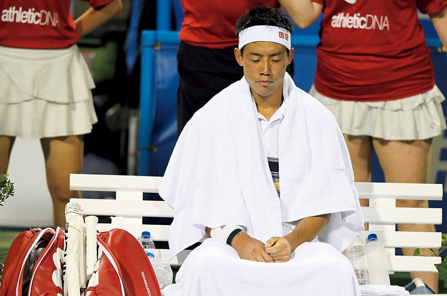 <6年間の伴走を終えて>前専属トレーナーが明かす、錦織の進化する心と肉体。<Number Web> photograph by Getty Images