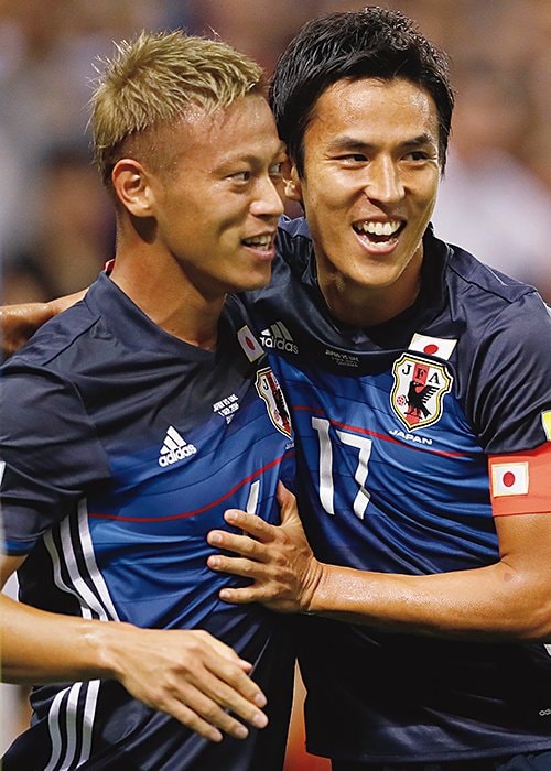 長年、日本代表のリーダーだった長谷部と本田