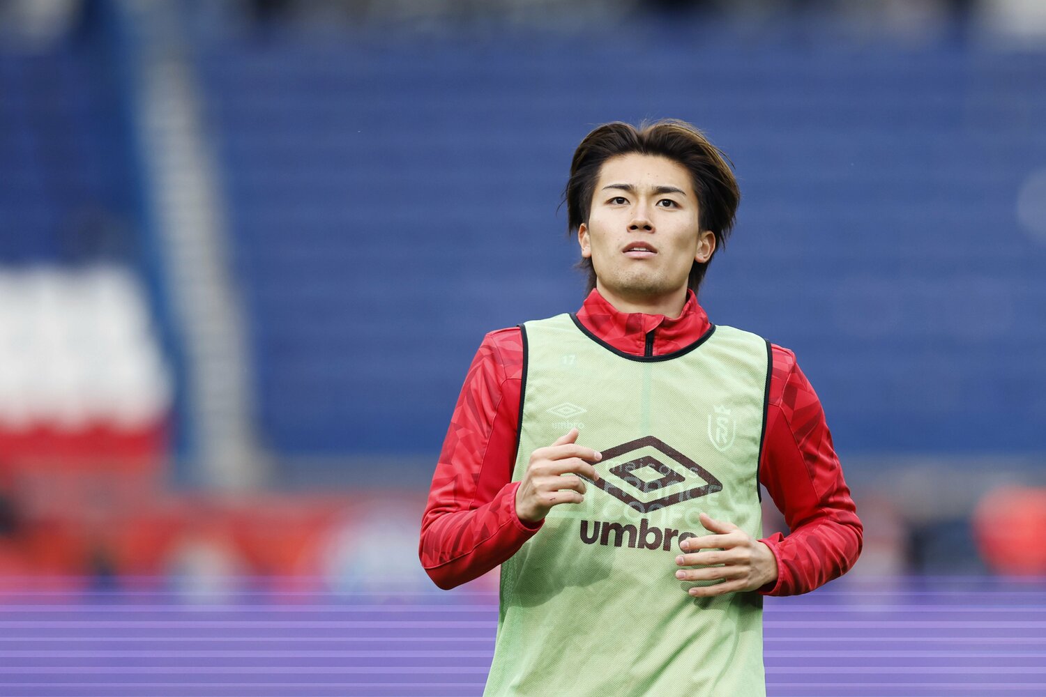 ランスでの中村　©Daisuke Nakashima