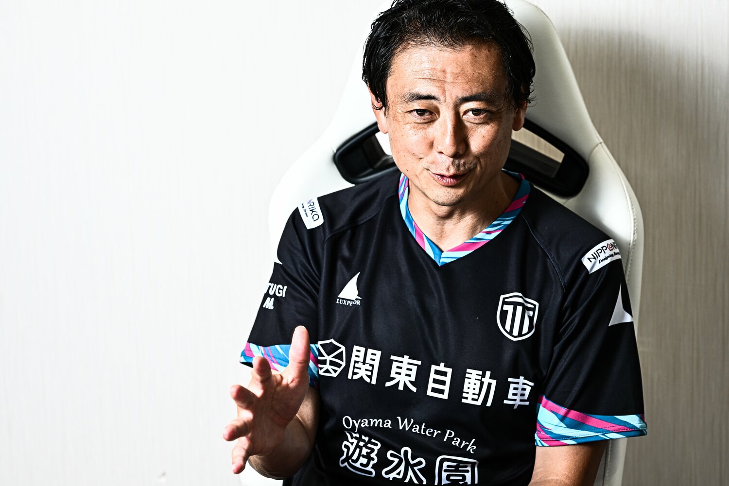 インタビューに応じてくれた今矢監督　©Tsutomu Kishimoto