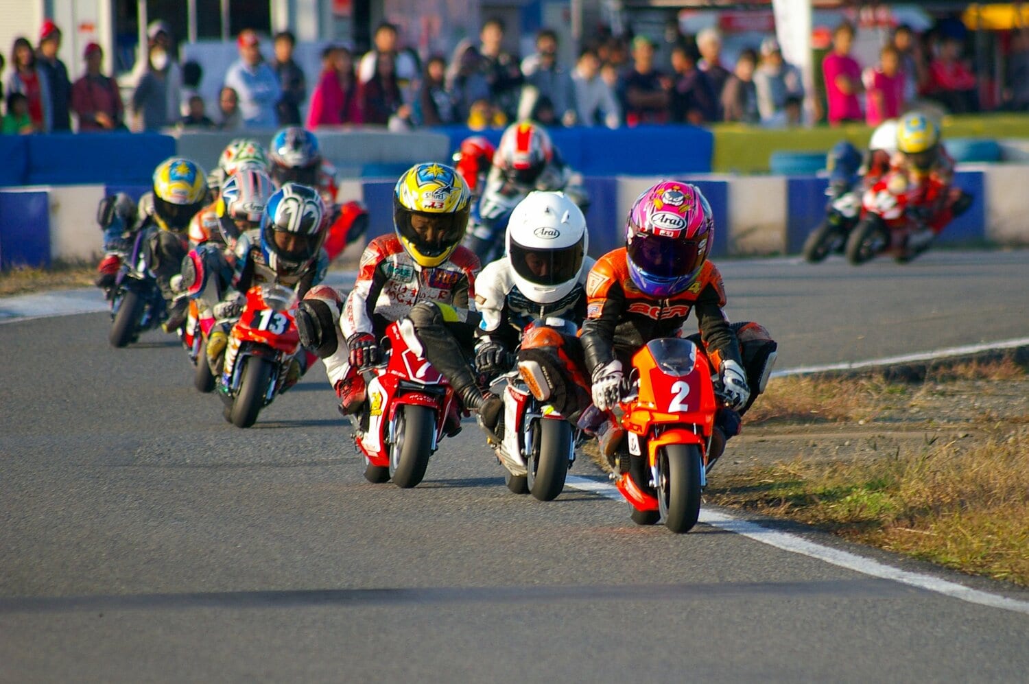 2011年の「Daijiro Cup」で先頭を走る佐々木歩夢。この年はシリーズチャンピオンを獲得し、その名をレース界に知らしめた　©Daijiro.net