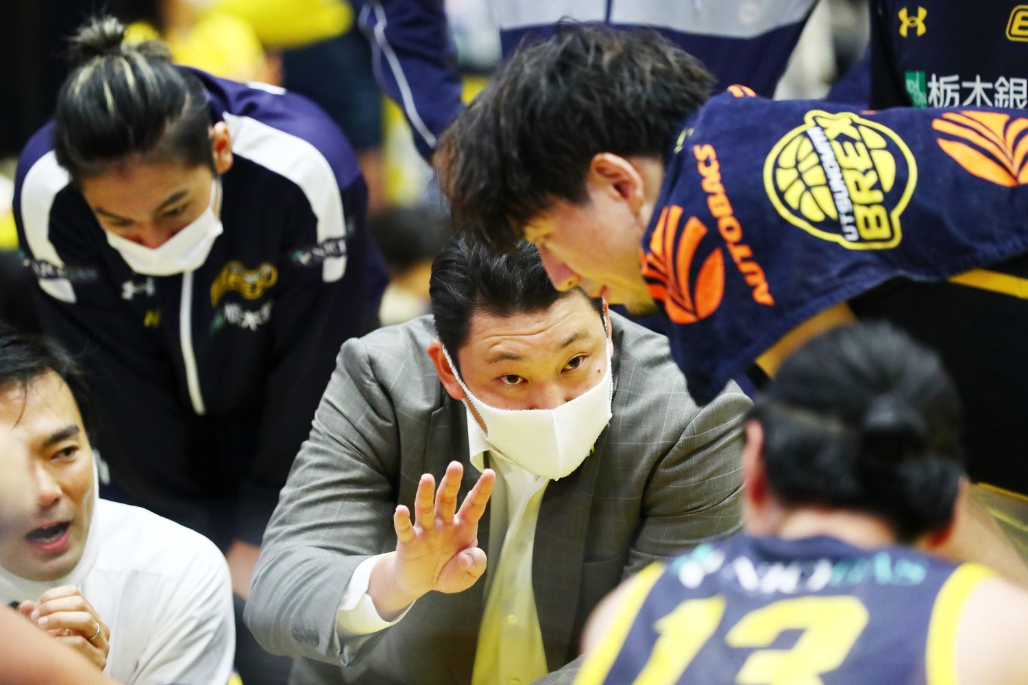 メンバーの入れ替わりに伴い、チームのプレースタイルを大きく変えた安齋HC。川崎との戦いでプレー方針の確証を得た様子