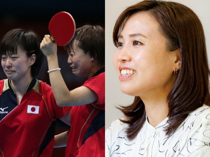 「仲良しグループ的な感じはなかった」銀メダリスト・平野早矢香が語る“卓球女子団体”チームワークの舞台裏「本番より代表選考の方がキツい」<Number Web> photograph by Kiichi Matsumoto
