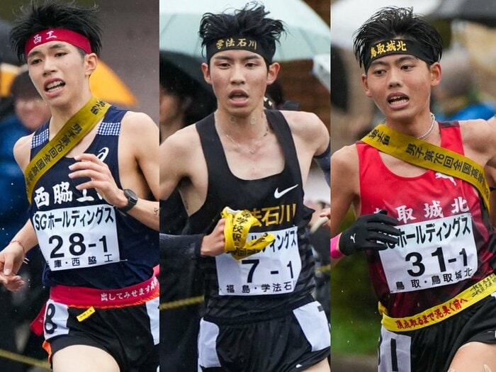 全国高校駅伝「エース区間トップ3」“全員が早大進学”の衝撃…「令和の三羽烏として切磋琢磨したい」黄金ルーキーの視線は箱根駅伝の先に？＜Number Web＞ photograph by Satoshi Wada