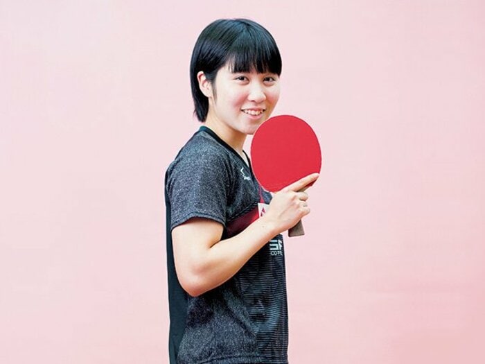 日本卓球界ニューヒロインの決意。平野美宇「絶対的なエースになる」<Number Web> photograph by Nanae Suzuki
