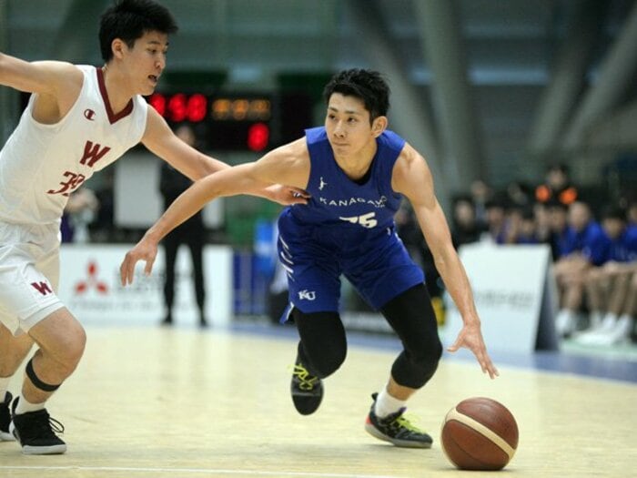 高校で県大会2回戦止まりが怪物に。小酒部泰暉が神大バスケ部で覚醒。<Number Web> photograph by Miho Aoki