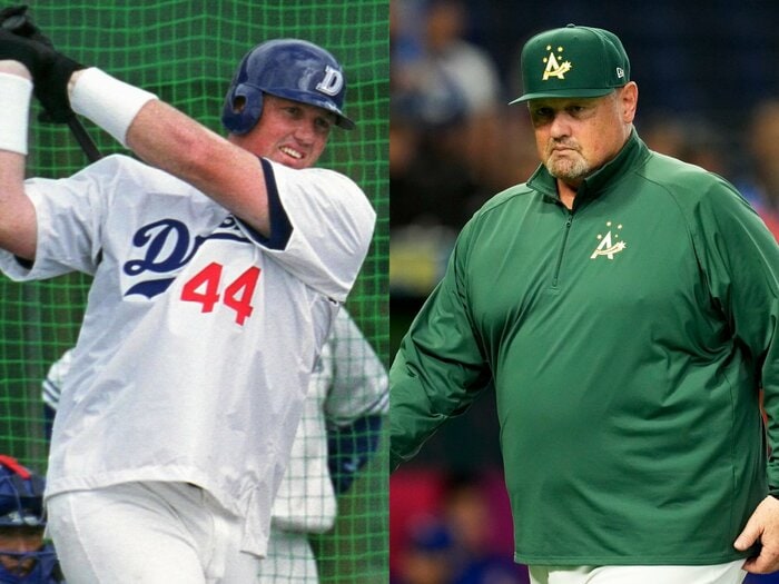 「実は星野仙一監督の中日にいた」WBC豪ニルソン監督は井端弘和を救った“恩人”だった…メジャー大型契約を捨てて来日した「母国愛」秘話＜Number Web＞ photograph by JIJI PRESS(L)/Getty Images(R)