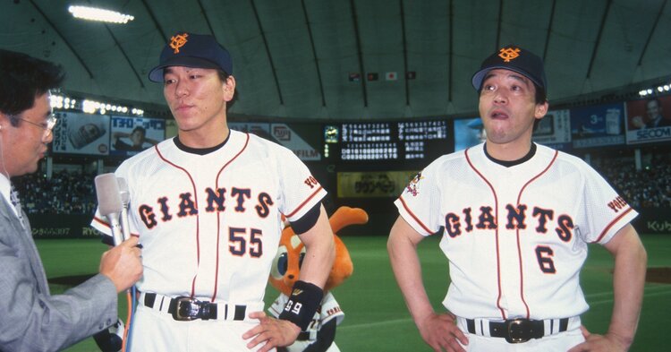 落合博満と松井秀喜、巨人4番打者の座を巡る確執(1996年)。42歳落合 落合博満と松井秀喜、巨人4番打者の座を巡る確執(1996年)。42歳落合