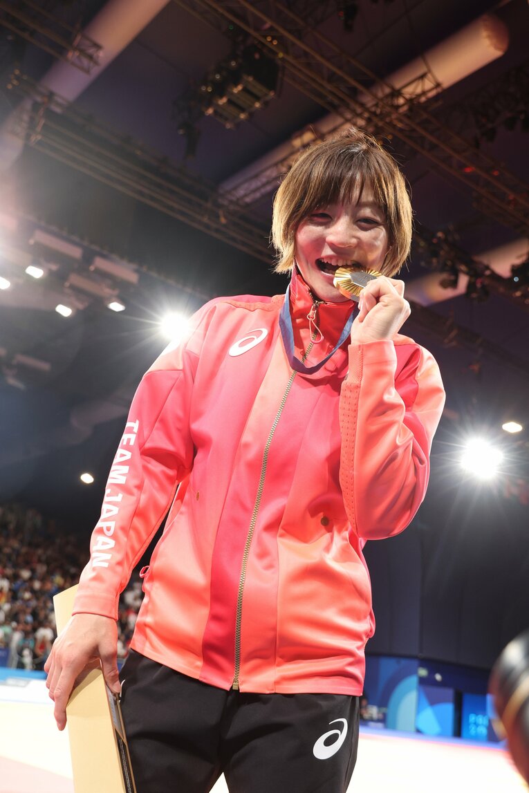 角田夏実（パリ五輪）©︎JMPA
