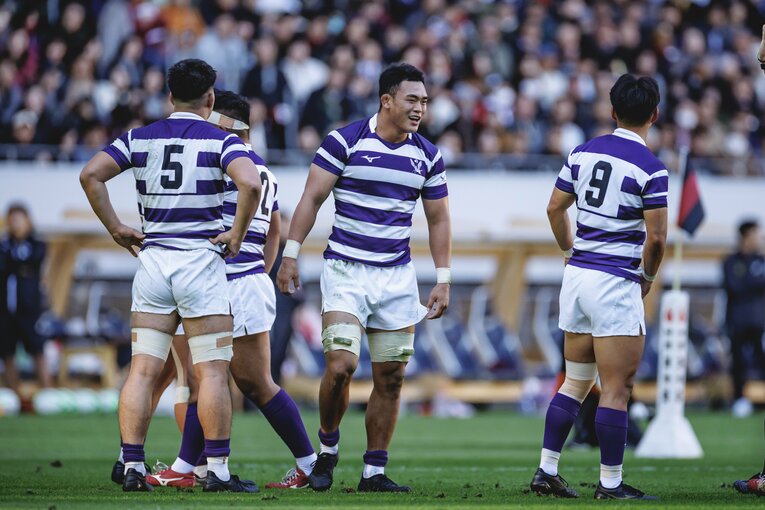 No.8木戸大士郎（明大4年）©︎Kiichi Matsumoto