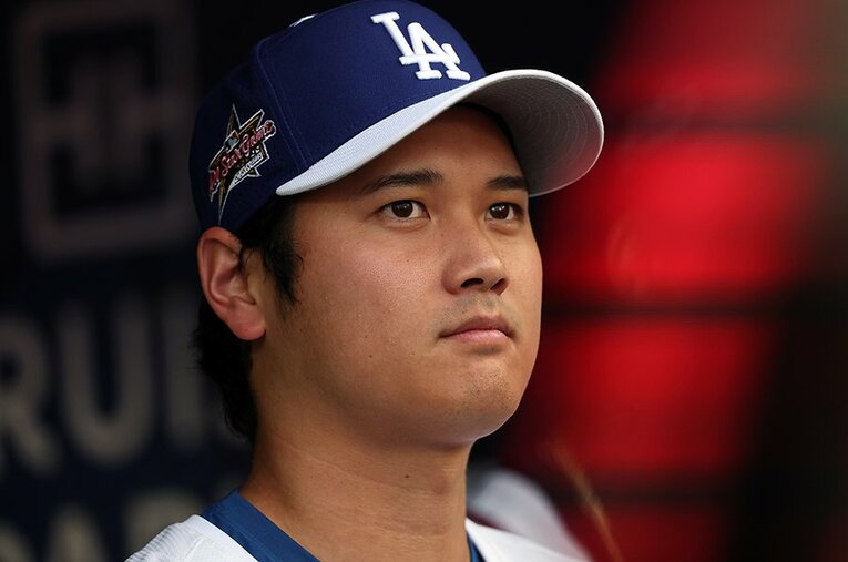 投手として復帰後、短いイニングでの好投が続く大谷翔平。ただ打撃成績を見ると？ ／ photograph by Jamie Squire/Getty Images