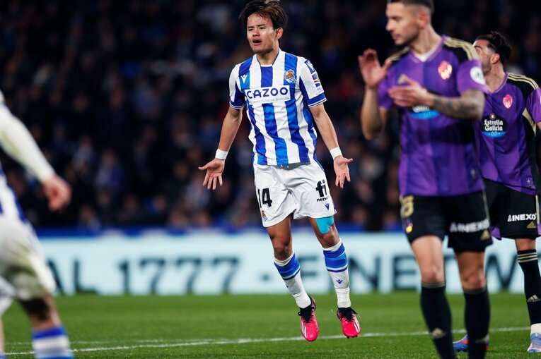 「TAKEユニの日本人ファンが増えた気が」久保建英MOMも“代えが利かない状態”を現地撮影…ソシエダは狂う歯車を直せるか(37)