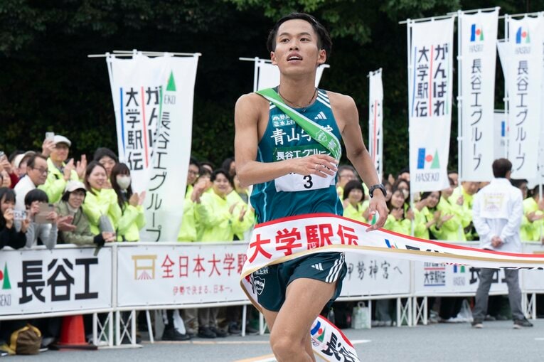 前頭十枚目・小河原陽琉（青学大）　©Tadashi Hosoda