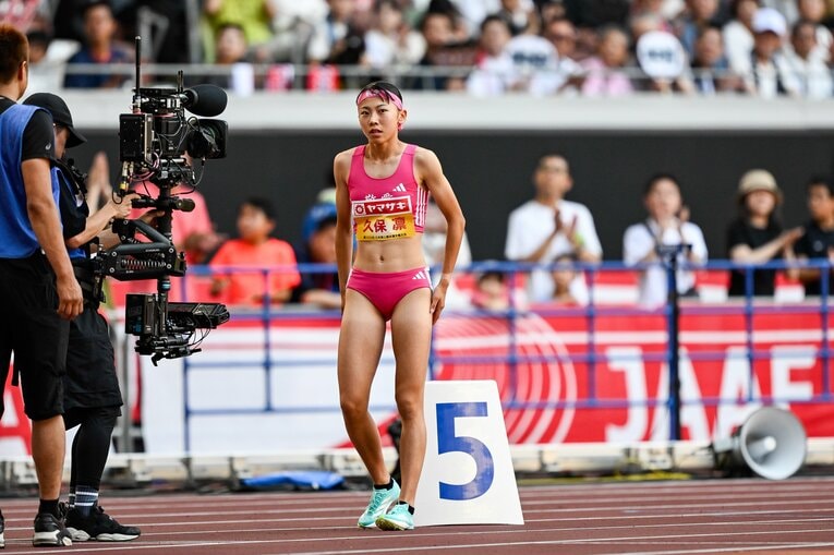 【2025日本選手権】レースは終始、先頭を譲らず圧勝　©︎Nanae Suzuki