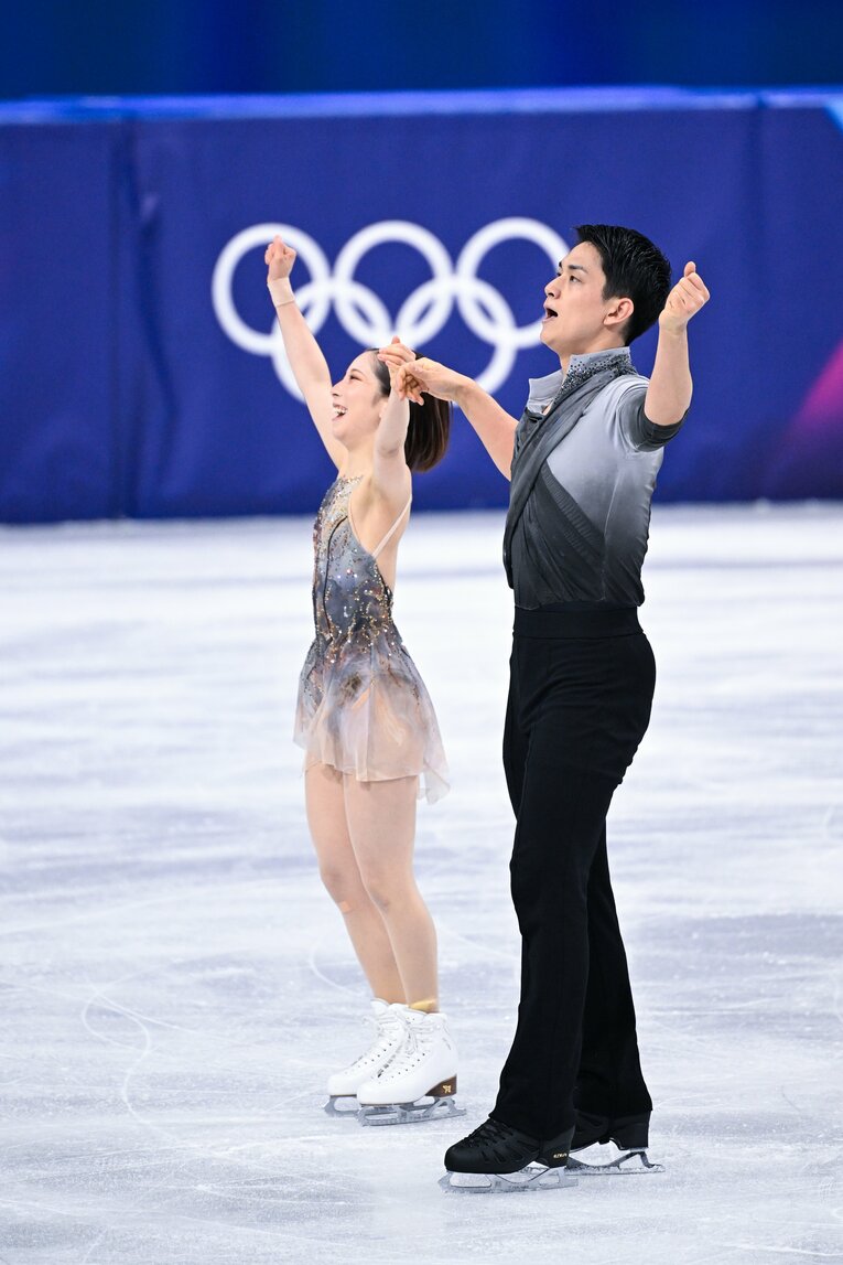 団体戦フリーで世界歴代3位の155.55点をマークしたりくりゅうペアの圧巻の演技　©Asami Enomoto／JMPA