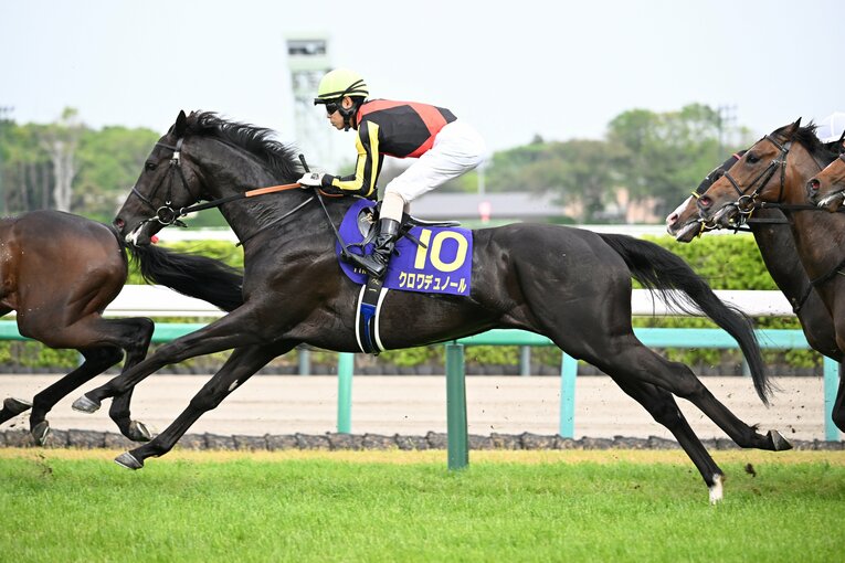 先行するクロワデュノール　©Keiji Ishikawa