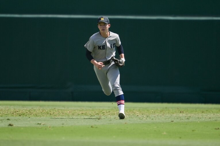 慶応のプリンス・丸田湊斗　©Nanae Suzuki